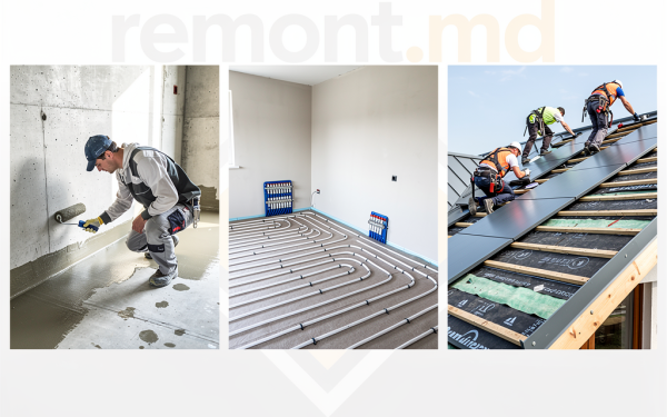 Обзор услуг и компаний каталога remont.md: от гидроизоляции до грузоперевозок